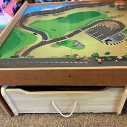 Play Table With Toy Drawer