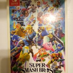 Strategy Guide Book Super Smash Bros Ultimate Nintendo Switch 