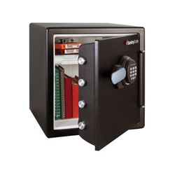 SentrySafe SFW123FTC Fire-Resistant and Water-Resistant Safe with Digital Lock, 1.23 Cu. ft.