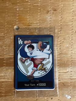 Dodgers one piece card 2026