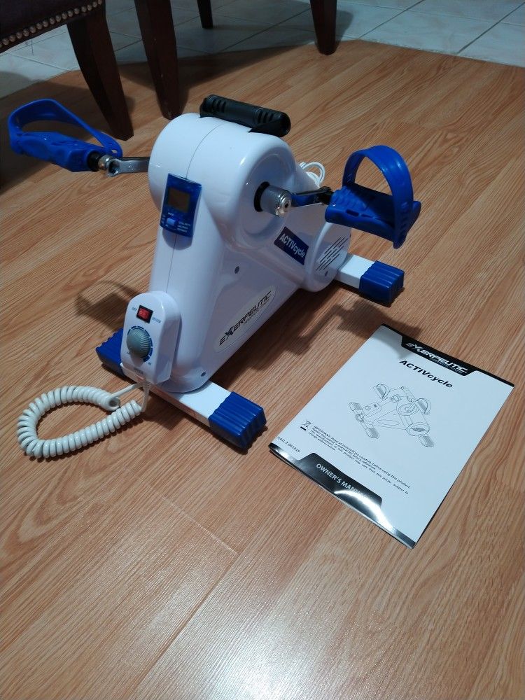 Exerpeutic ACTIVcycle Motorized Exercise Cycle Let The Machine Do Your Workout And Promote Blood Circulation Used Once Excellent Condition W/box