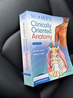 Moore's Clinically Oriented Anatomy (Lippincott Connect) 9th Edition