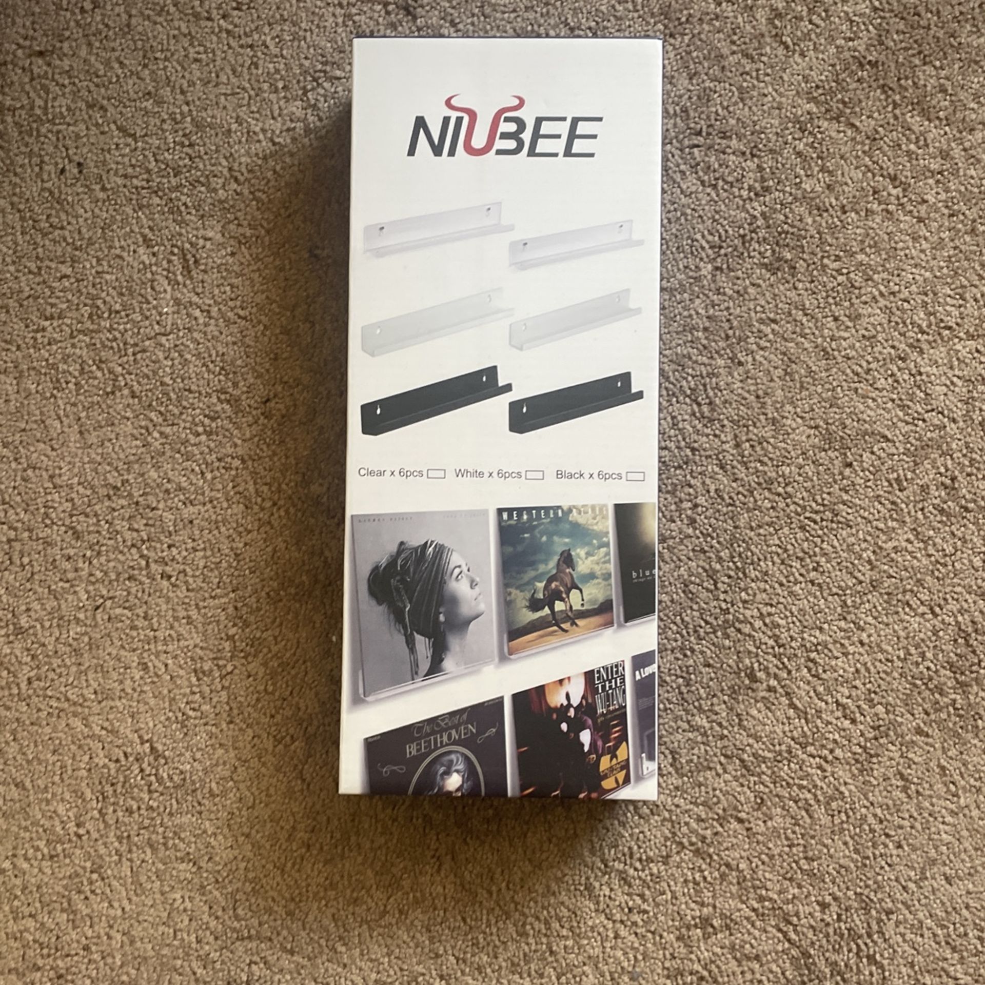 Brand New Niubee Vinyl Record Shelf