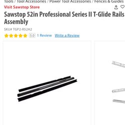 Sawstop T-glide 52” Rails