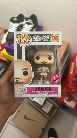 J Balvin #136 YELLOW HAIR Funko Pop Rocks 2019 Toy Tokyo Exclusive RARE