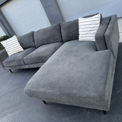 Grey Sectional Couch