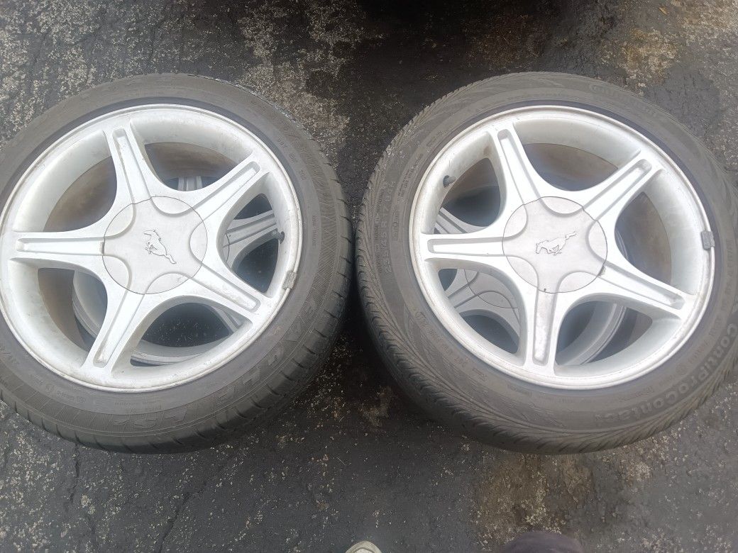 Ford Mustang Wheels 17in 5 Star Gt 5 Lug