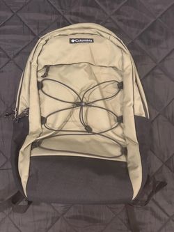 Columbia Green Polyester Backpack with Black Accents