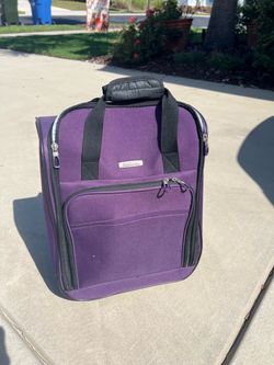 American Tourister Purple Carry-On Bag