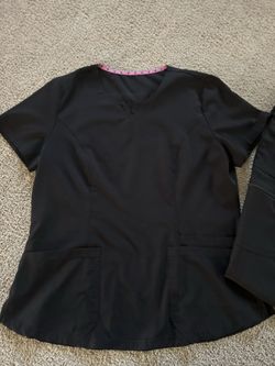 Black scrubs