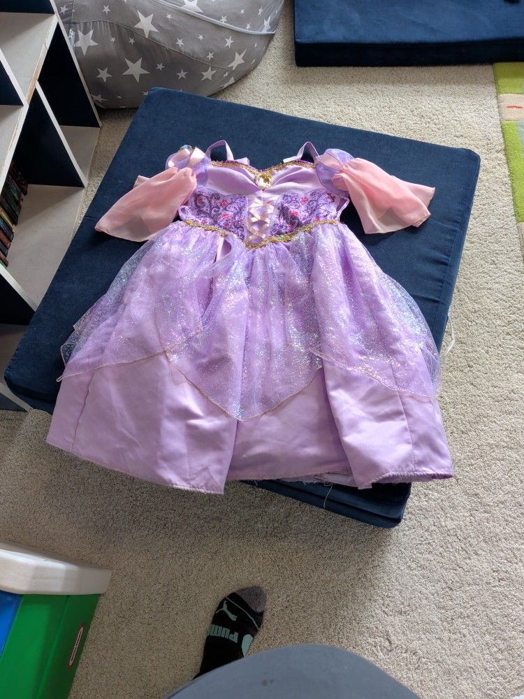 Rapunzel Costume Size S 4-6