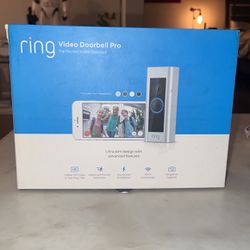 Ring Video Doorbell Pro, Never Been Opened 