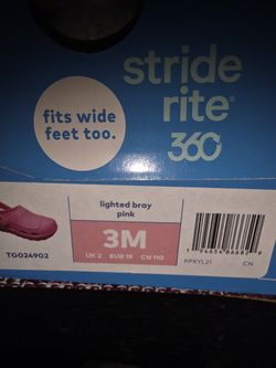Stride Rite 360, Light Up Clogs, Size 3 