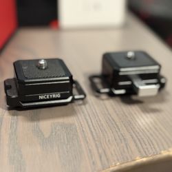 NICEYRIG Quick Release Baseplate with V-Lock Assembly Kit (Qty: 2)