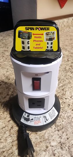Spin power outlet