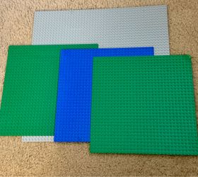 Set of 4 Lego Baseplates