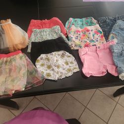 Girls 3T Shorts And Skirts