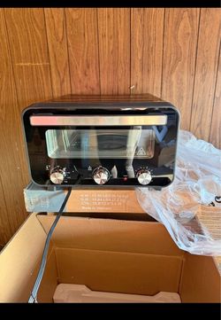 Black Countertop Toaster Oven