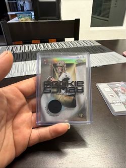 Tyler Shough Topps Chrome Rookie Relics RC Card