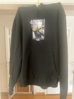 Primitive Skateboarding X Jujutsu Kaisen Hoodie Men's Medium Black Anime New W/ Tags