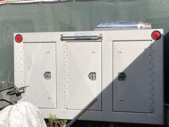 Security headache rack with 3 doors