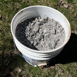 Bucket of road salt FREE