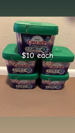 Cascade dishwasher tabs