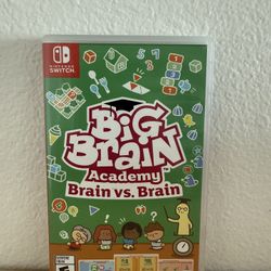 Big Brain Academy: Brain Vs. Brain -Nintendo Switch