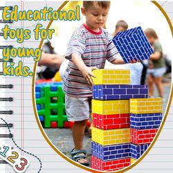 Cardboard Building Blocks Kids Toys