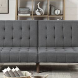 Gorgeous Adjustable Blue Grey Sofa