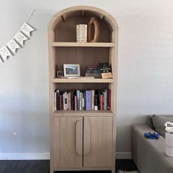 Arched Bookcase Shelf