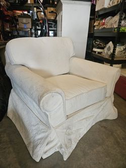 Off-white Armchair / Accent Chair