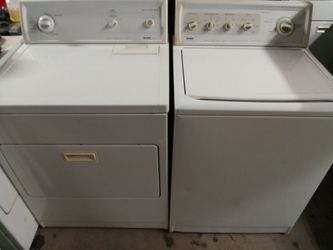 Kenmore set washer and gas dryer they both work great