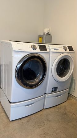 $500 Washer AND Dryer! With Pedestals