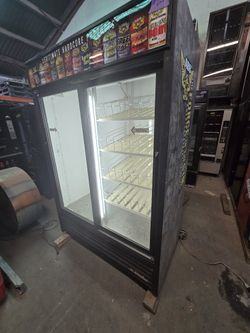 True Commercial Double Door Refrigerator 