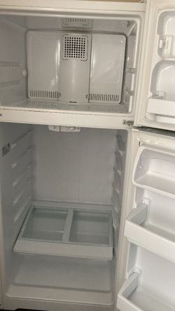 White fridge