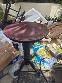 Bar height table