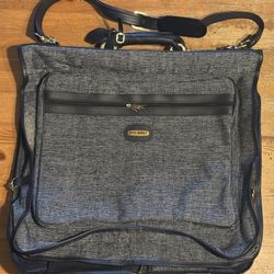 BRAND NEW, VINTAGE, SAKS FIFTH AVENUE NAVY BLUE GARMENT BAG