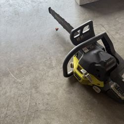 20” Ryobi Gas Chain Saw $125.00