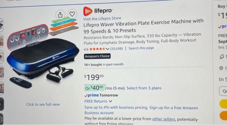 Lifepro Waver Vibration Plate Exercise Machine