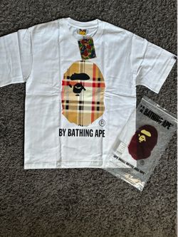 White Bape tee