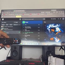 New VIZIO with Roku “55 Inch No Box 1 Month Old