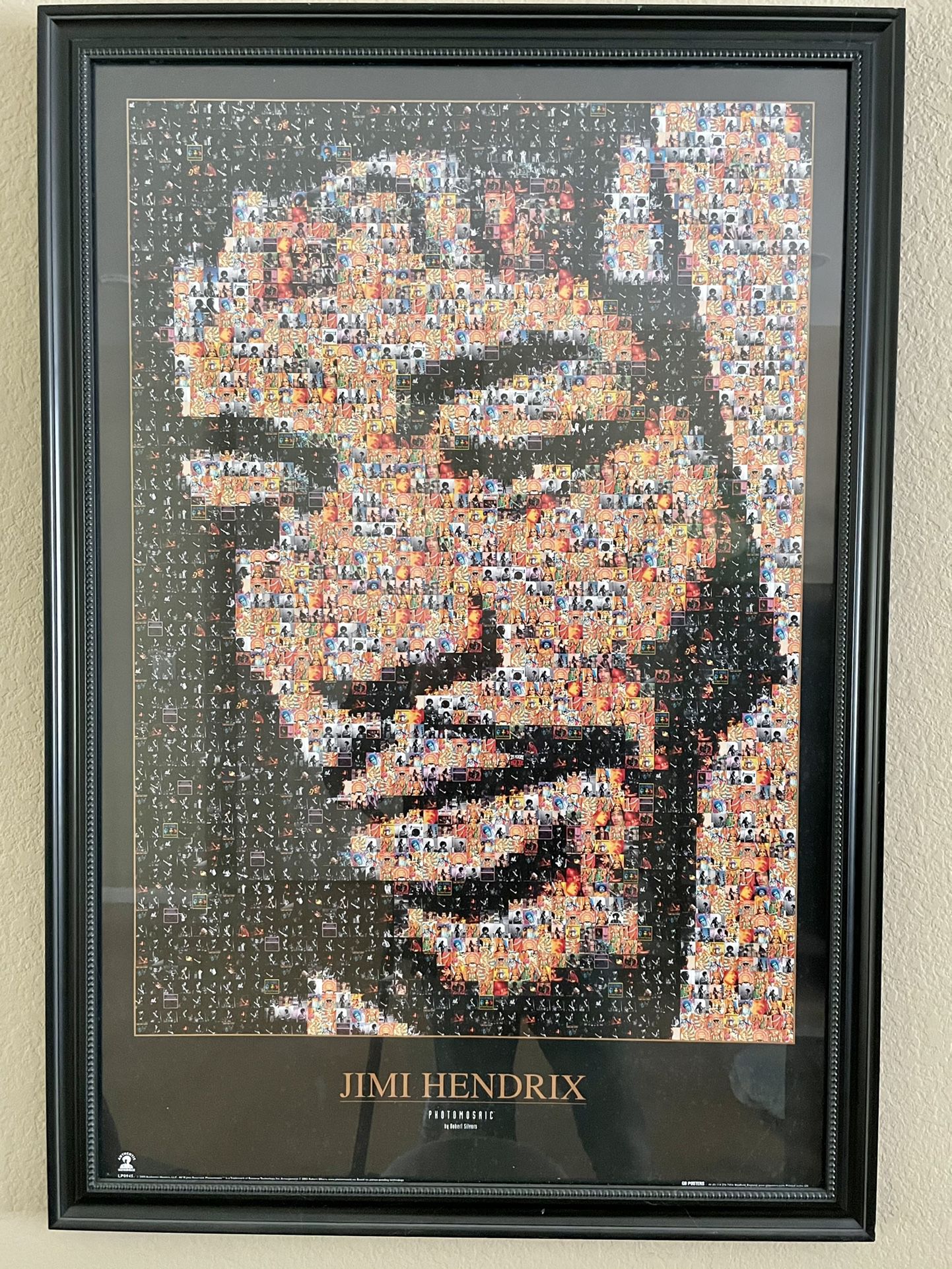 Jimi Hendrix Framed Poster
