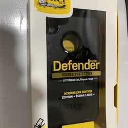 NEW OTTERBOX DEFENDER PRO RUGGED PROTECTION IPHONE XR CASE And HOLSTER BLACK