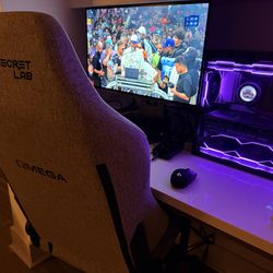 Secrete labs omega chair for sale great condition comes with the pillow and lumbar support