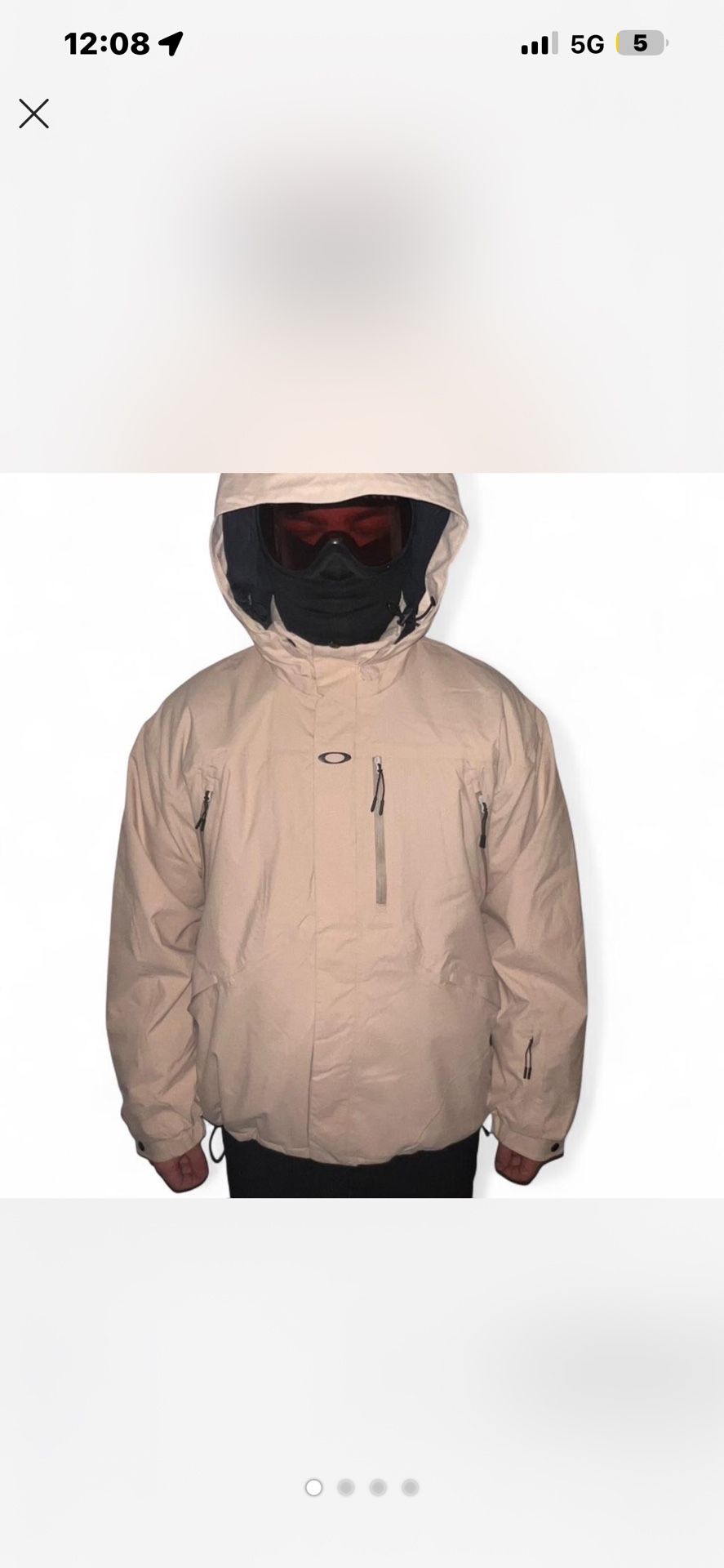 Oakley TC Channel Ski Snow Jacket large Brand new