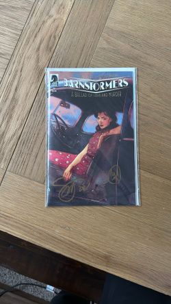 Barnstormers Comic Book. Autographed