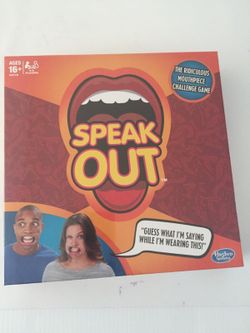 Speak out board game gone viral sealed in hand sold out