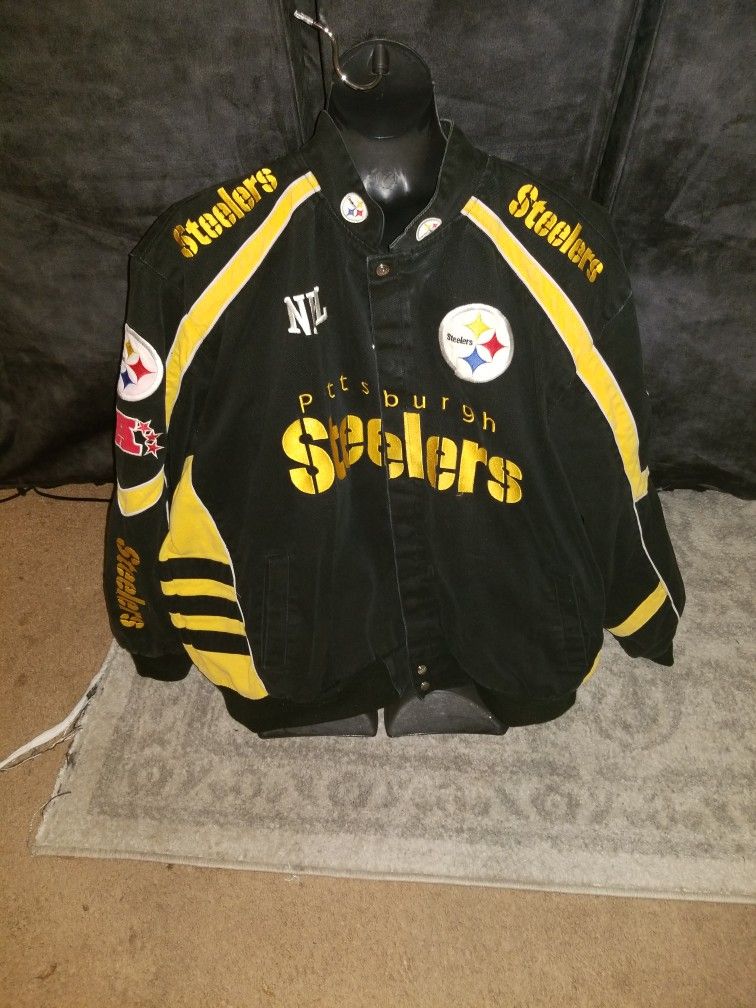 Steelers Black Jean Jacket for Sale in Pasadena, TX - OfferUp