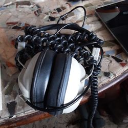 Old School Vintage Headphones